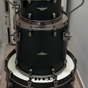 Tama Starclassic Maple 4Pc Shell Kit Flat Deep Green Metallic Finish w/Smoked Black Nickel – סט טאמה סטארקלאסיק מייפל 4 חלקים