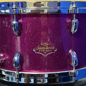 Tama 14X7 Starclassic Bubinga Snare Drum Ultra Violet Sparkle Finish Made In Japan (converted floor) – סנר טאמה סטארקלאסיק בובינגה תוצרת יפן