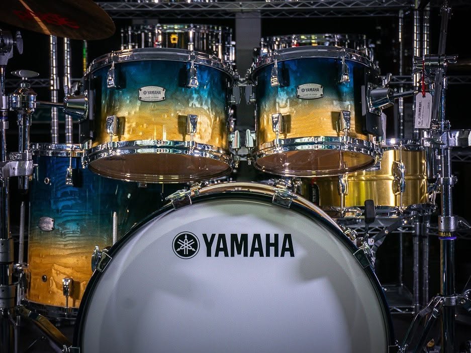 Yamaha PHX 4pc Drum Kit Sapphire Fade Finish - ימאה פיניקס 4 חלקים בגימור פייד כחול ספיר
