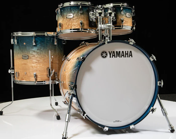 Yamaha PHX 4pc Drum Kit Sapphire Fade Finish - ימאה פיניקס 4 חלקים בגימור פייד כחול ספיר – תמונה 14