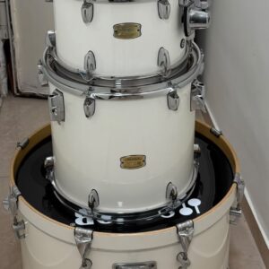 Yamaha Stage Custom 5pc Shell pack Classic White Finish Used